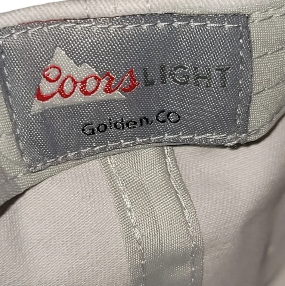 Coors Light  Snapback Basebal Cap with Embroidered Logo